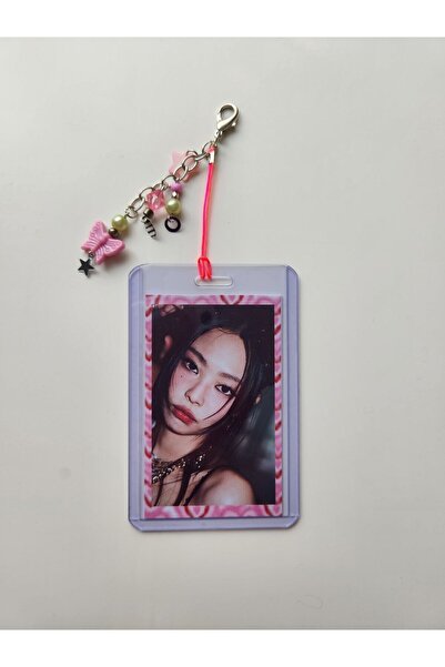 Güneş Kırtasiye Blackpink Jennie Charmlı Holder Toploader Fotokart dahil
