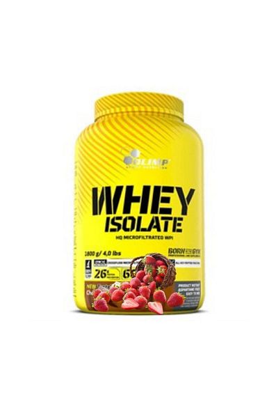 Olimp Strawberry Whey Protein Isolate - 1800g