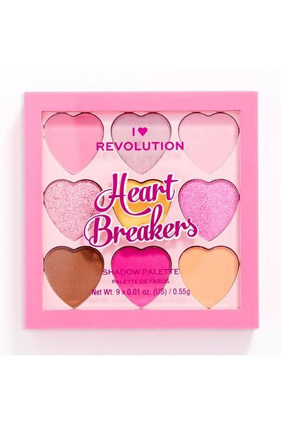 I HEART REVOLUTION I Heart Rev. Heartbreakers Eyeshadow Palette Candyfloss