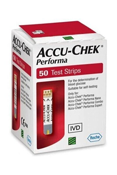 Accu Chek Accu Check Performa Strip 50'lik Stick