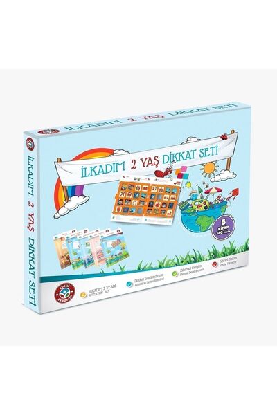 Çocuk Akademi 2 Yaş Dikkat Ve 2 Yaş Etkinlik Seti