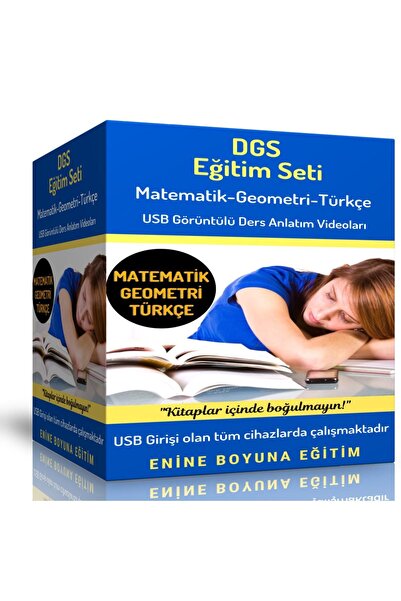 Enine Boyuna Eğitim 2025 Dgs Eğitim Seti (110 SAAT ANLATIM)