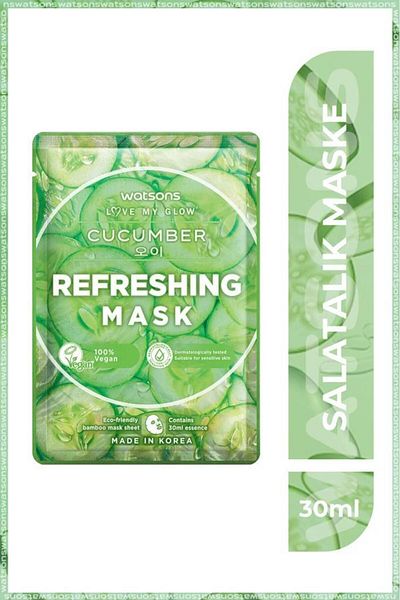 Watsons 2-Piece Fruity and Cucumber Mask Set - Refreshing