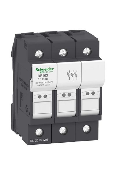 Schneider Electric Schneider Df103 Cylindrical (cartridge) Fuse Seat 10x38 32 A 3