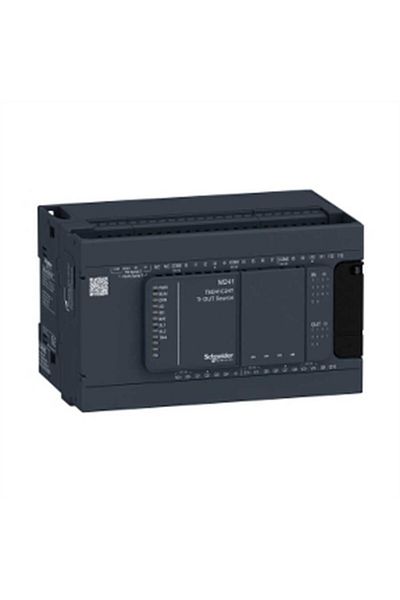 Schneider Electric Schneider Tm241c24t M241 Plc 14 / 10 T Controller 24 Gç