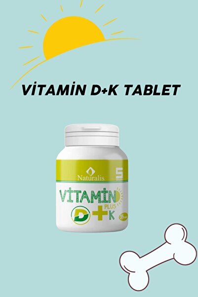 Naturalis Vitamin D+K Tablet