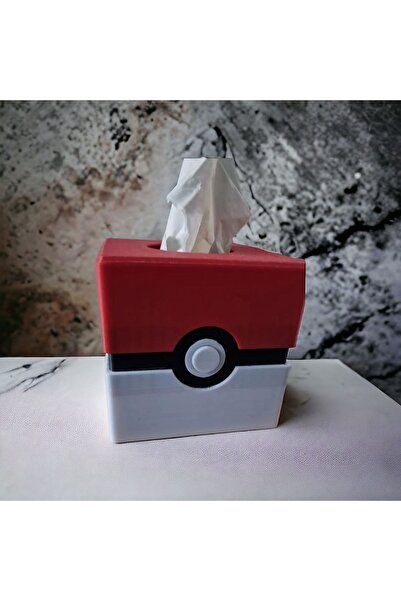 AromaTurk Pokemon Poke Ball Square Napkin Holder