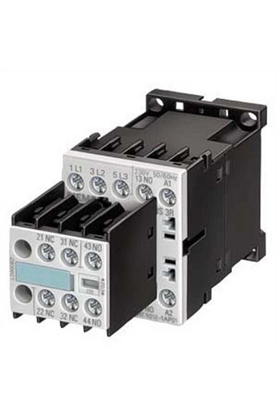 Siemens Sirius 3rt1017 1ap04 3ma0 Three Phase Coil ContACtor - Ac 230v 5 5 Kw 2no 2 Nc