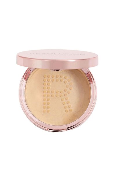 Revolution Powder Color Medium Yellow - Conceal and Fix Loose