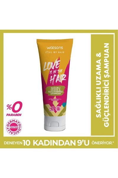 Watsons Be in Love Healthy Growth and Strengthening Shampoo - 250 ml