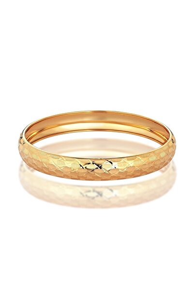 tuğrul Kuyumculuk 8 Ayar Altın Kadın Baklava Model (10 Mm) Bilezik