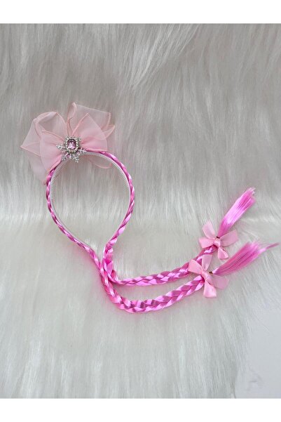 kidspartim Μοντέλο Frozen με ροζ μαλλιά 40 cm