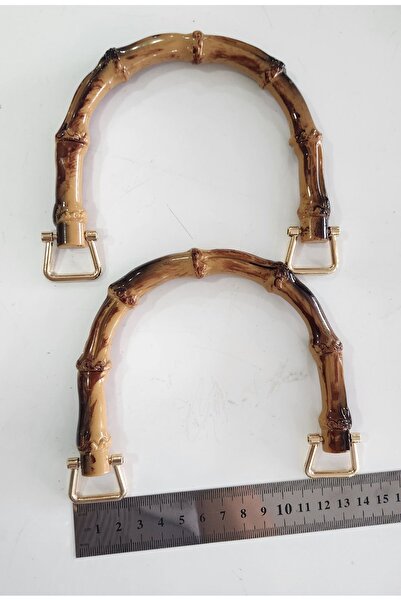 fundahobi Чанта с U-образна дръжка от бамбук, 1 чифт