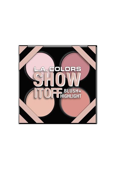 L.A Colors Illuminator Show It Off Blush Palette