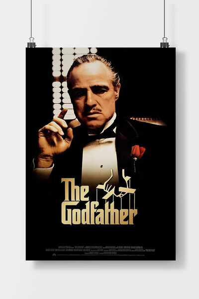 Luna Marissa The Godfather Film Poster Çerçevesiz Duvar Posteri