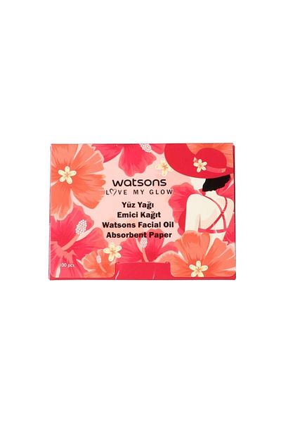 Watsons 100 Pack Facial Oil Absorbing Wipes