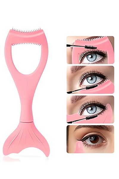 HİROS'H Eyeliner and Mascara Applying Apparatus / Versatile Cook & 6-Piece Mini Sponge