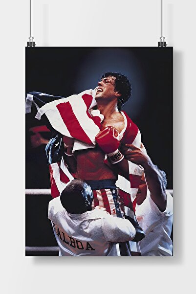 Luna Marissa Rocky Balboa  Poster Çerçevesiz Duvar Posteri