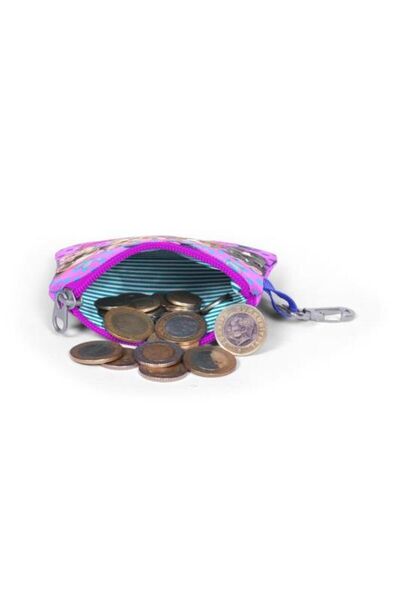 Coral High 21879 Model Pink Dog Patterned Children's Money Bag