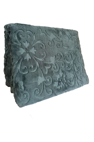 Özdilek Trendy Embos Blanket Double - Khaki