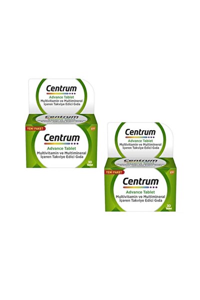 Centrum Advance Tablet Multivitamin ve Multimineral İçeren Takviye Edici Gıda...
