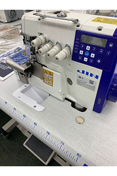 JIN M1 SERİSİ Elektronik 5 İplik Overlok Makinası