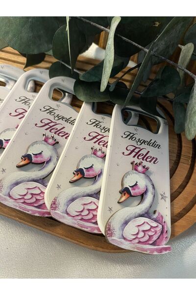 Gizem Graphic Hoşgeldin Bebeğim Kuğu Temalı Açacak Magnet 20’li Paket