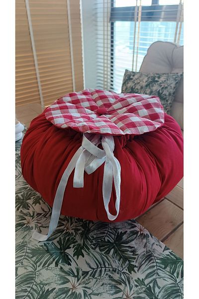 Ayşemce Yogurt and Dough Fermentation Coverall - Gingham Cover Cushion Towel
