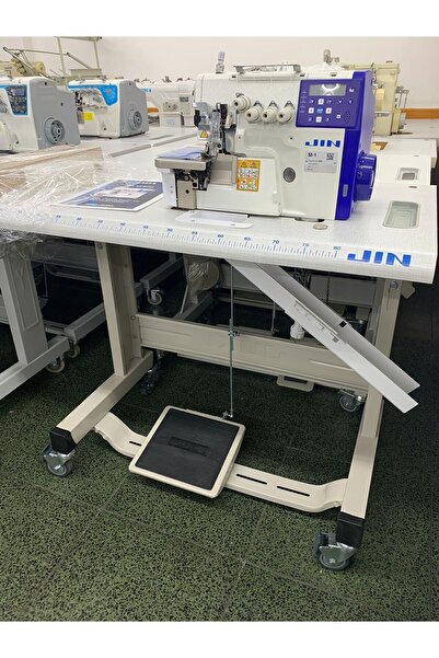 JIN M1 SERİSİ Elektronik 5 İplik Overlok Makinası