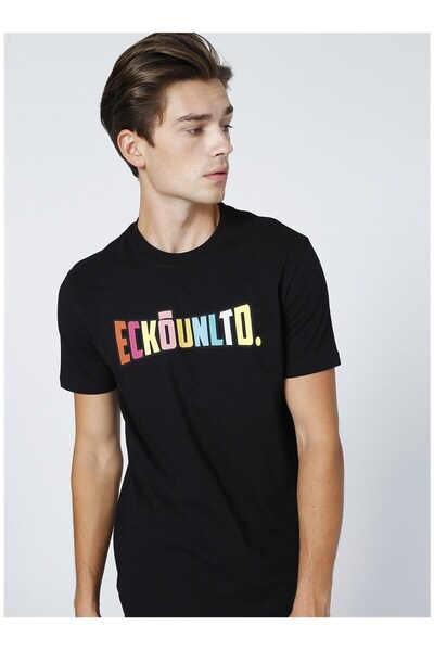 ECKO UNLTD Мъжка тениска с кръгло деколте Tobin