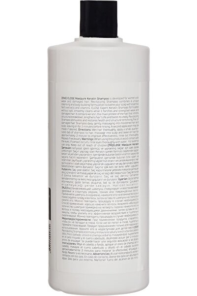 Elose Keratin Tuzsuz Saç Bakım Şampuanı 1000 ml