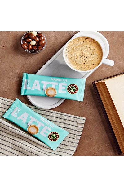 Kahve Dünyası 10-Piece Special Series - Hot Vanilla Flavored Caffe Latte