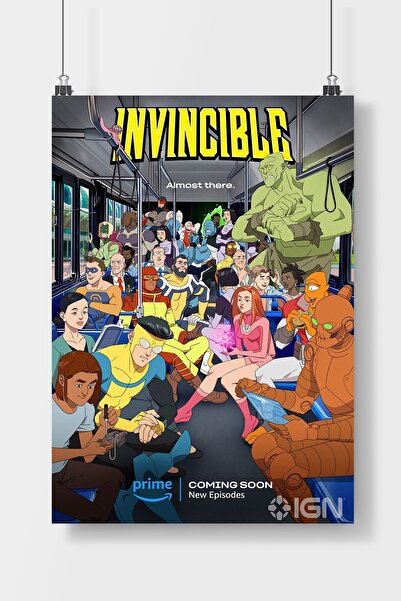 Luna Marissa Invincible Poster Çerçevesiz Duvar Posteri