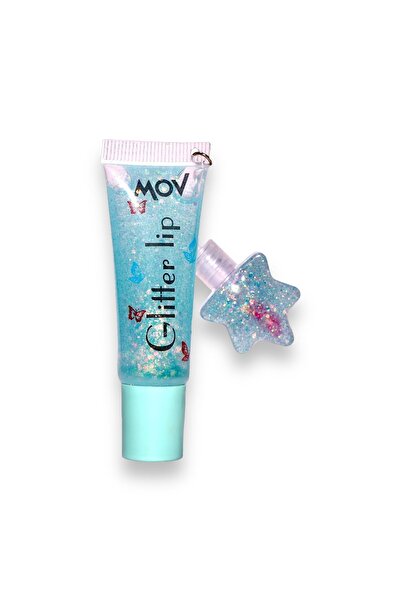 MOV Glitter Key Lip Gloss Turkuaz