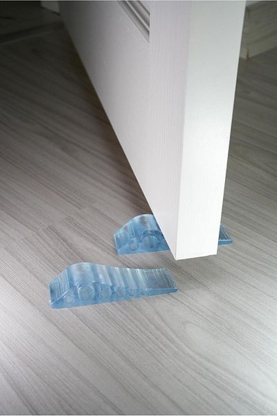 Hayveys 2 Transparent under Door Stopper Wedges