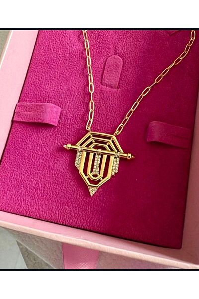 Çelik Serenay Leyla Women's Necklace