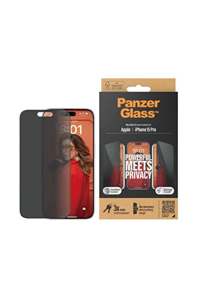 Panzer Glass İphone 15 Pro Uwf Hayalet Cam Ekran Koruyucu