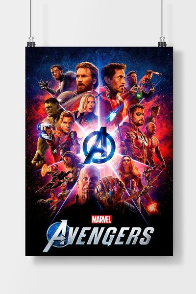 Luna Marissa Marvel Avengers Poster Çerçevesiz Duvar Posteri