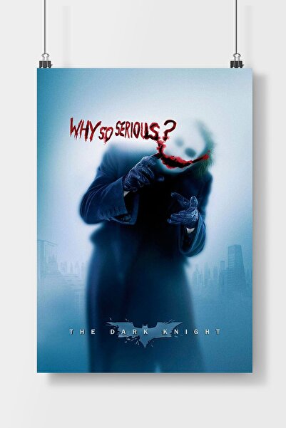 Luna Marissa The Dark Knight Joker Film  Poster Çerçevesiz Duvar Posteri