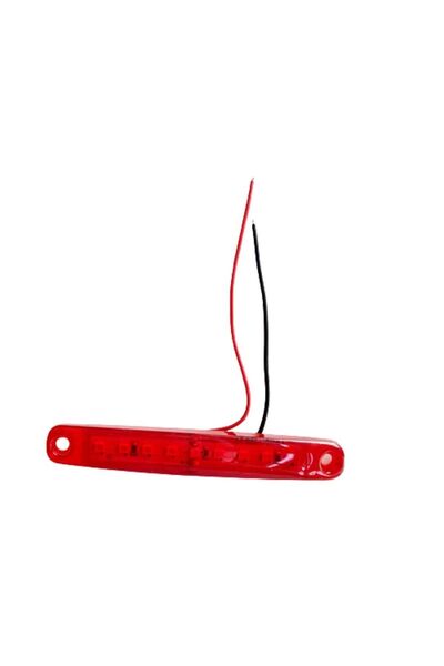 Larimar Motosiklet Reflektör Kırmızı 12v 9 Led-vida Bağlantılı Çanta-plaka Iş...