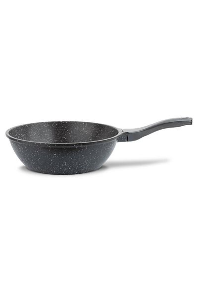 ThermoAD Gray Granite Cast 28 Cm Wok Pan