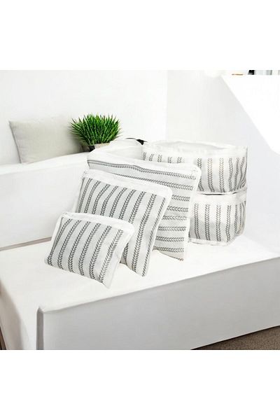 Q-İN 6-Piece Suitcase Organizer - Suitcase and Birth Bag Organizer Set