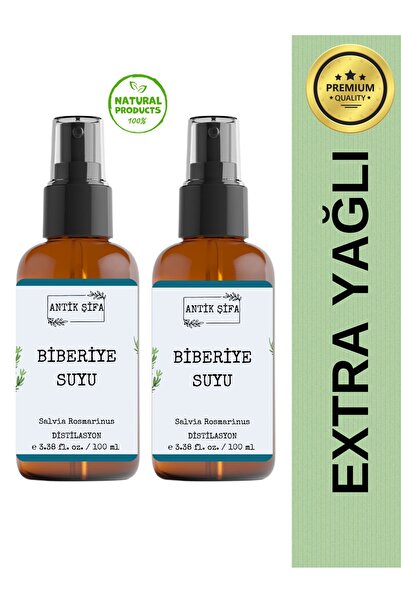 Antik Şifa Biberiye Suyu (2 X 100ML)- %100 Saf Biberiye Hidrosolü