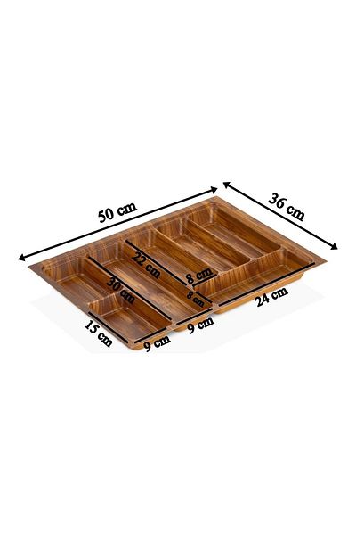 almital mobilya aksesuarları furniture accessories 36x50 cm Ξύλινο πολύχρωμο συρτάρι 7 ματιών - Δωρεάν κοπή (Max 33x47 cm)
