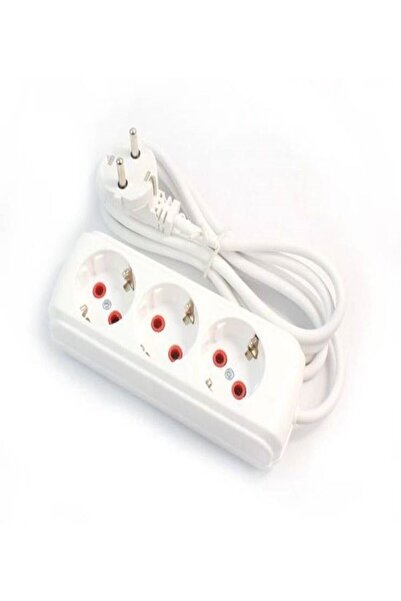 SAS SAS 10 Metre 3x2.5 Kablolu 3 Lü Grup Uzatma Ara Kablosu