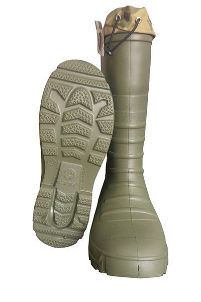 Moda Terlik Gezer Brand Khaki με θερμικές κάλτσες από καουτσούκ Hunter Fisherman Garden Work Field Αδιάβροχες ανδρικές ελαφριές μπότες