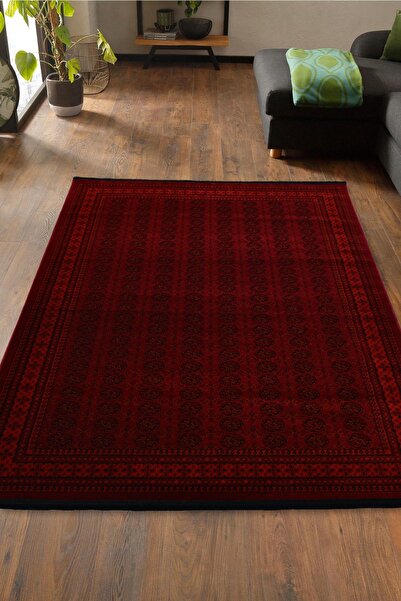 Giza Home Afgan Türkmen Otantik Desenli Dokuma Salon Ve Oturma Odası Halısı 9581b