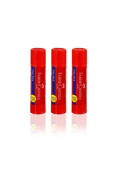 Faber Castell 20 Gr Stick Yapıştırıcı 3 Lü Avantaj Paket