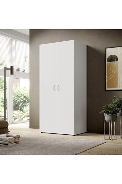 YURKUR MOBİLYA 2 kapaklı dolap, gardırop çok kullanışlı dolap