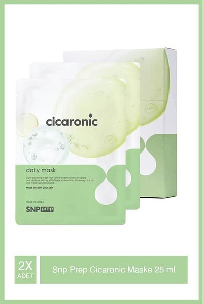 SNP Prep Cicaronic Daily Mask 25 Ml*2